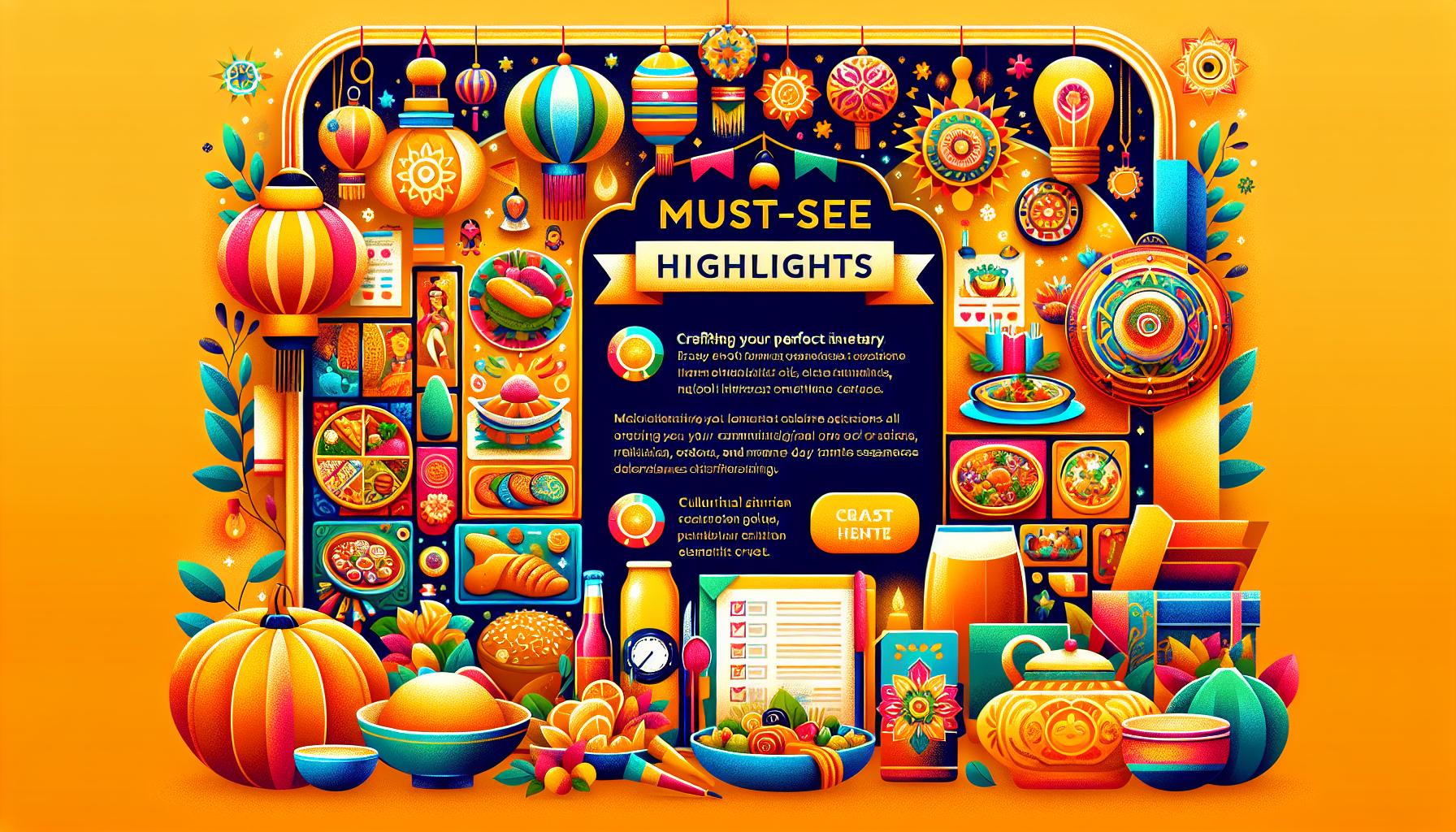 Must-See Highlights: Crafting Your Perfect Itinerary